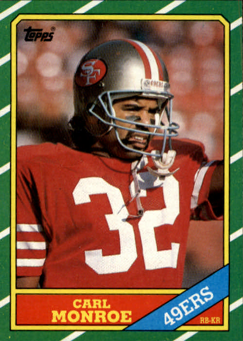 1986 Topps Football Card Pick 2-306