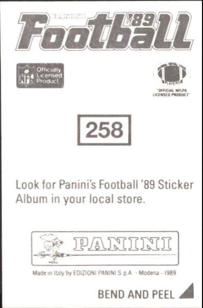 Sticker 64: Ernest Givins - Panini NFL Sticker Collection 1990