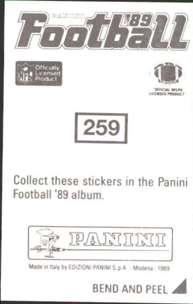 Sticker 64: Ernest Givins - Panini NFL Sticker Collection 1990