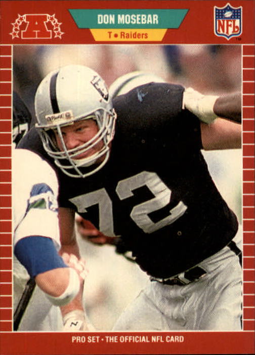 1989 Pro Set Football "Main Set" Cards #1 to #250 Rookies and Veterans - Picture 370 of 493