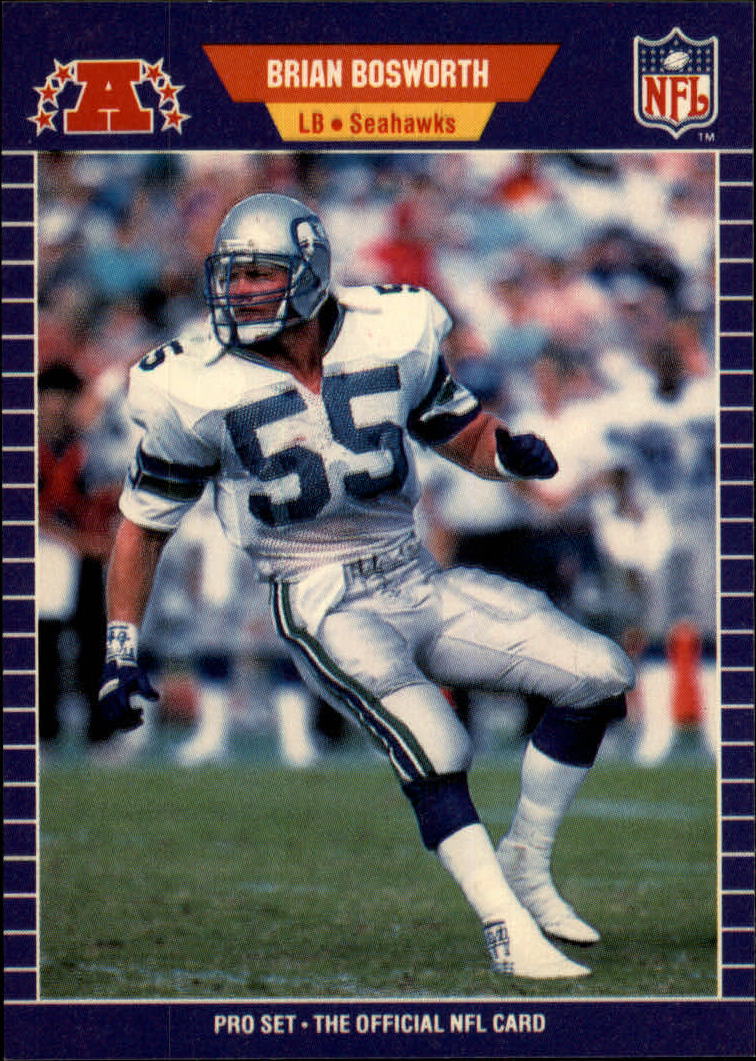 1989 Pro Set Football Card Pick 244-482