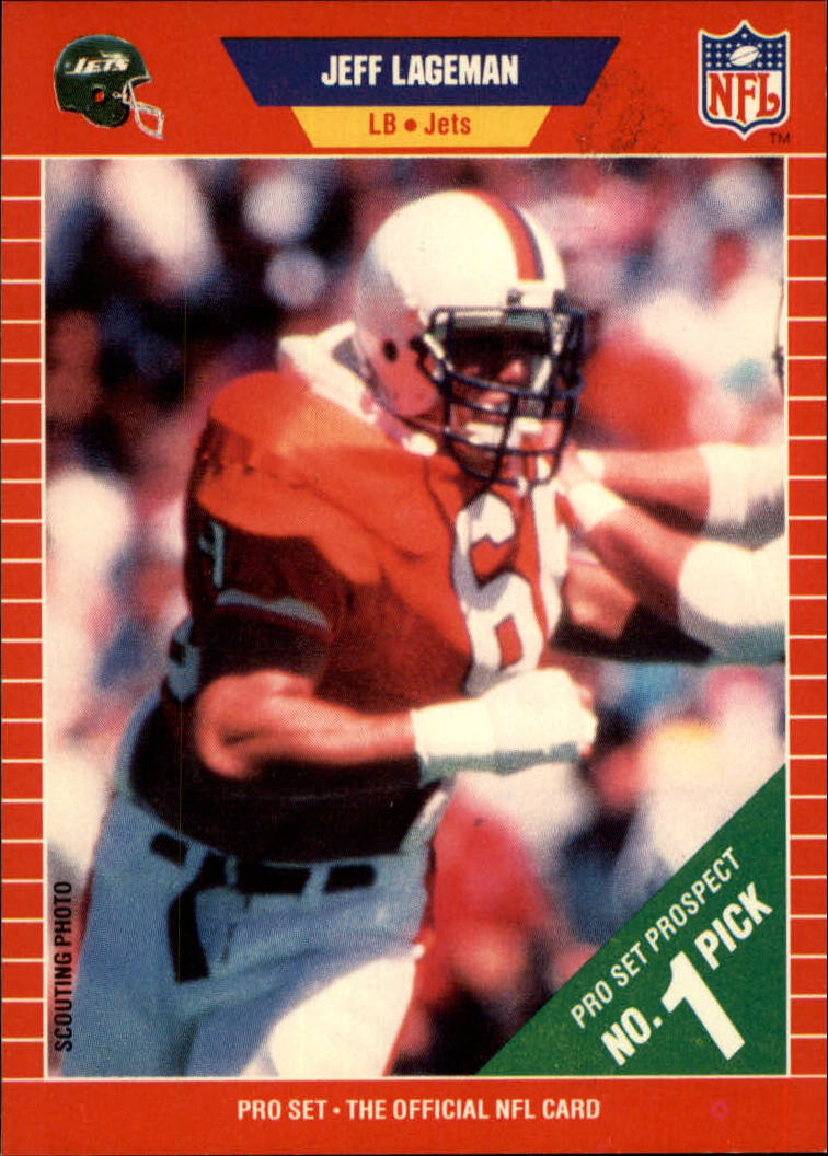 1989 Pro Set Football Card Pick 483-561 - Bild 42 von 145