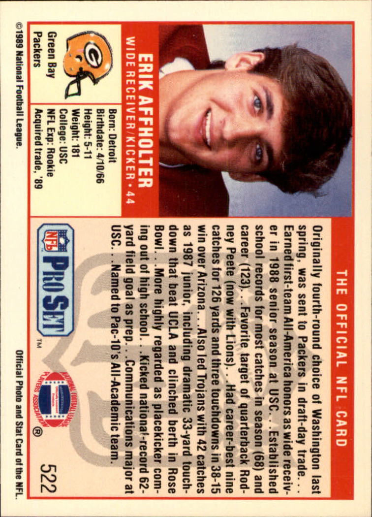 1989 Pro Set Football Card Pick 483-561 - Bild 75 von 145