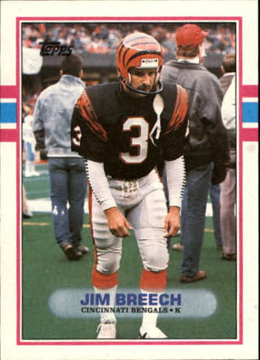 1989 Topps Football "Main Set" Cards #1 to #200 Rookies and Veterans - Picture 74 of 387