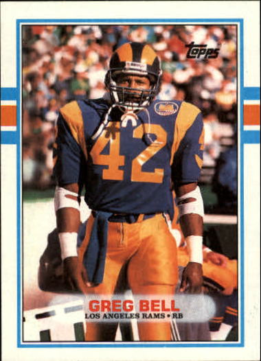 1989 Topps Football "Main Set" Cards #1 to #200 Rookies and Veterans - Picture 242 of 387