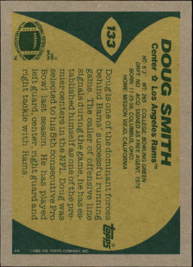 1989 Topps Football "Main Set" Cards #1 to #200 Rookies and Veterans - Picture 255 of 387