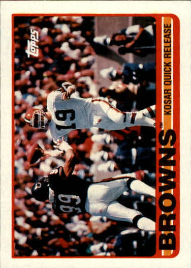 1989 Topps Football "Main Set" Cards #1 to #200 Rookies and Veterans - Picture 264 of 387