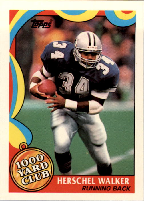1989 Topps Football "1000 Yard Club" Insert Cards - Picture 4 of 47