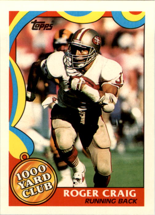 1989 Topps Football "1000 Yard Club" Insert Cards - Picture 6 of 47