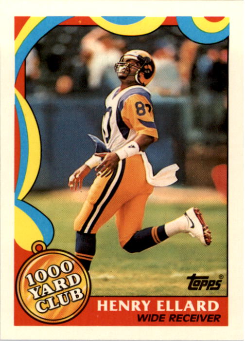1989 Topps Football "1000 Yard Club" Insert Cards - Picture 8 of 47