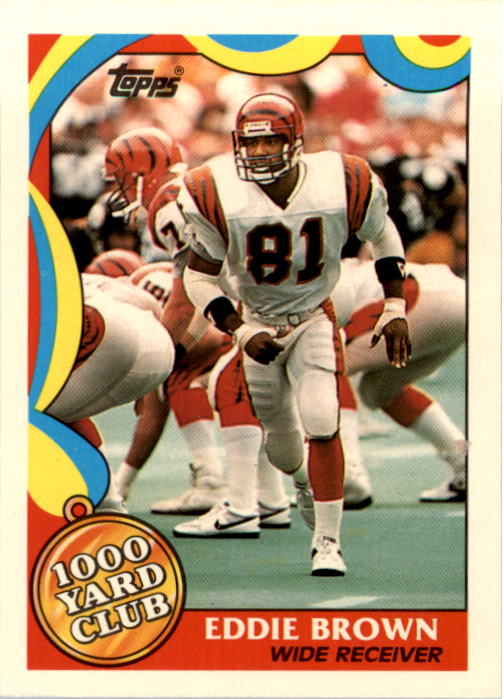 1989 Topps Football "1000 Yard Club" Insert Cards - Picture 12 of 47