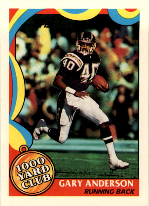 1989 Topps Football "1000 Yard Club" Insert Cards - Picture 26 of 47