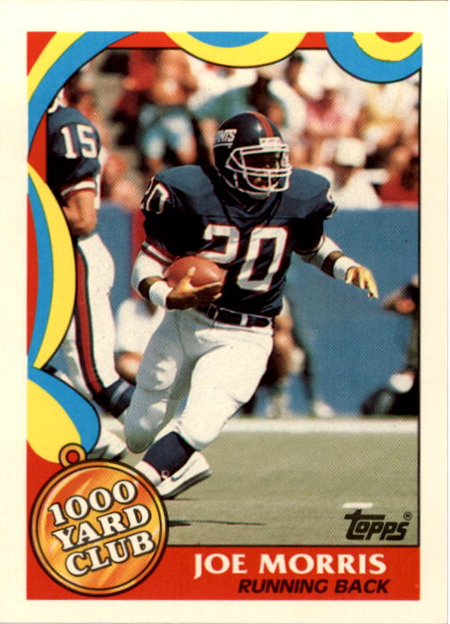 1989 Topps Football "1000 Yard Club" Insert Cards - Picture 34 of 47