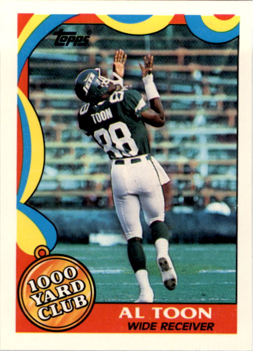 1989 Topps Football "1000 Yard Club" Insert Cards - Picture 36 of 47