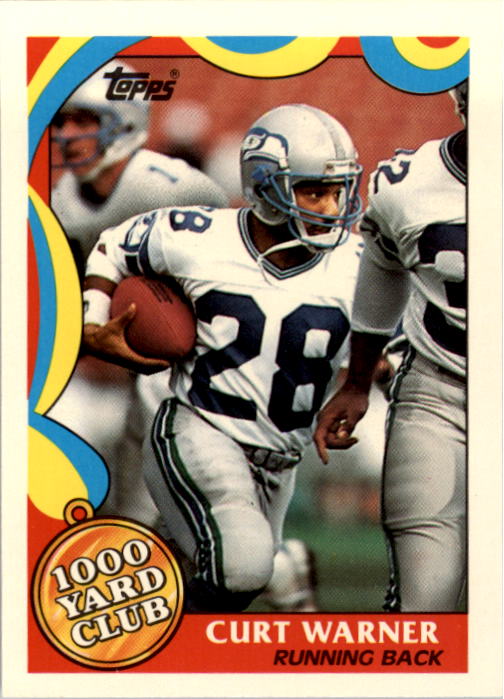 1989 Topps Football "1000 Yard Club" Insert Cards - Picture 44 of 47