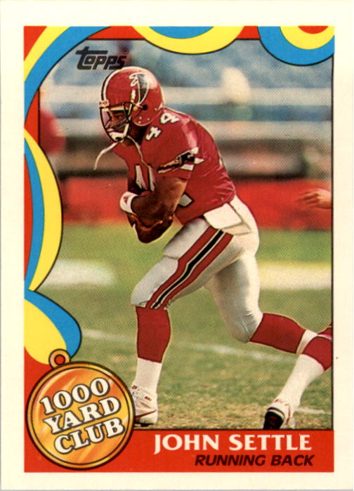 1989 Topps Football "1000 Yard Club" Insert Cards - Picture 46 of 47