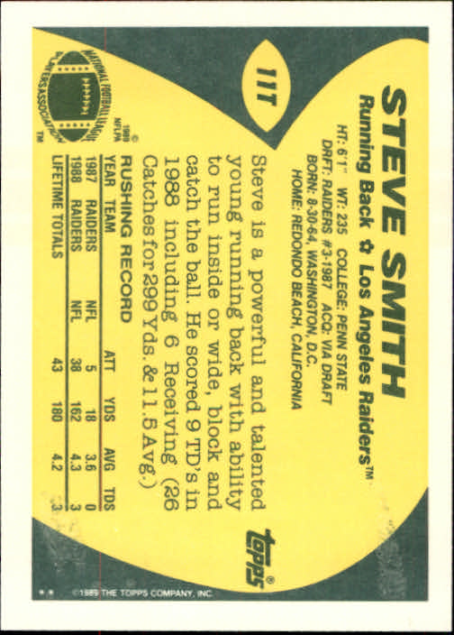 1989 Topps Traded Football Cards #1T to #132T Rookies and Veterans - Picture 23 of 251