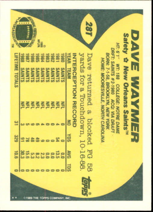 1989 Topps Traded Football Cards #1T to #132T Rookies and Veterans - Picture 57 of 251