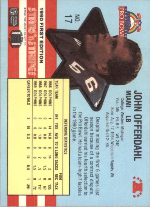 A9430- 1990 Fleer Stars and Stripes FB Cards 1-90 -You Pick- 15+ FREE US SHIP