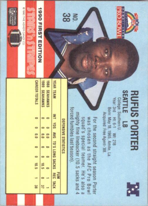 A9430- 1990 Fleer Stars and Stripes FB Cards 1-90 -You Pick- 15+ FREE US SHIP