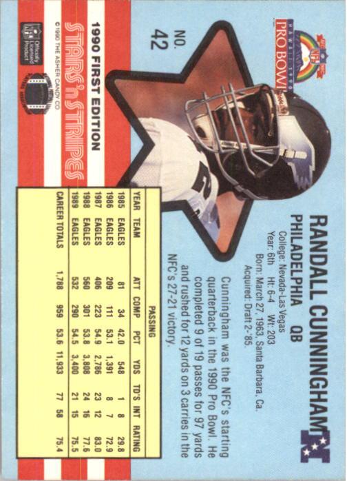 A9430- 1990 Fleer Stars and Stripes FB Cards 1-90 -You Pick- 15+ FREE US SHIP