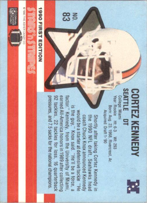 A9430- 1990 Fleer Stars and Stripes FB Cards 1-90 -You Pick- 15+ FREE US SHIP