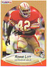 1990 Fleer Football "Main Set" Cards #1 to #200 Rookies and Veterans - Bild 16 von 391