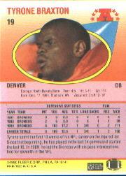 1990 Fleer Football "Main Set" Cards #1 to #200 Rookies and Veterans - Bild 35 von 391