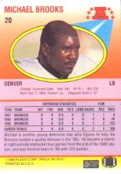 1990 Fleer Football "Main Set" Cards #1 to #200 Rookies and Veterans - Bild 37 von 391