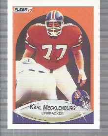 1990 Fleer Football "Main Set" Cards #1 to #200 Rookies and Veterans - Bild 51 von 391