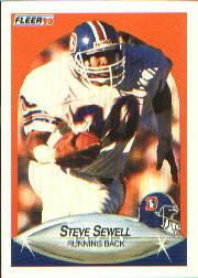1990 Fleer Football "Main Set" Cards #1 to #200 Rookies and Veterans - Bild 54 von 391