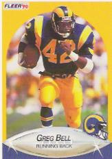1990 Fleer Football "Main Set" Cards #1 to #200 Rookies and Veterans - Bild 62 von 391