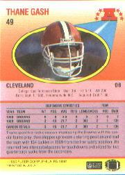 1990 Fleer Football "Main Set" Cards #1 to #200 Rookies and Veterans - Bild 90 von 391