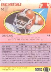1990 Fleer Football "Main Set" Cards #1 to #200 Rookies and Veterans - Bild 101 von 391