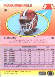 1990 Fleer Football "Main Set" Cards #1 to #200 Rookies and Veterans - Bild 103 von 391