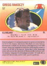 1990 Fleer Football "Main Set" Cards #1 to #200 Rookies and Veterans - Bild 105 von 391