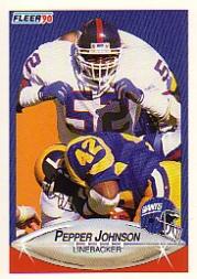 1990 Fleer Football "Main Set" Cards #1 to #200 Rookies and Veterans - Bild 128 von 391