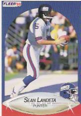 1990 Fleer Football "Main Set" Cards #1 to #200 Rookies and Veterans - Bild 130 von 391