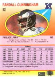 1990 Fleer Football "Main Set" Cards #1 to #200 Rookies and Veterans - Bild 157 von 391