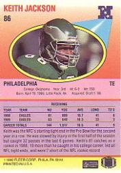 1990 Fleer Football "Main Set" Cards #1 to #200 Rookies and Veterans - Bild 167 von 391