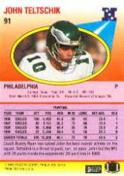 1990 Fleer Football "Main Set" Cards #1 to #200 Rookies and Veterans - Bild 177 von 391