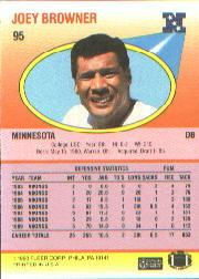 1990 Fleer Football "Main Set" Cards #1 to #200 Rookies and Veterans - Bild 185 von 391