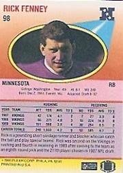 1990 Fleer Football "Main Set" Cards #1 to #200 Rookies and Veterans - Bild 191 von 391