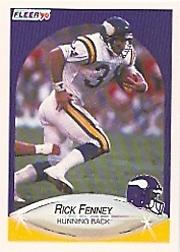 1990 Fleer Football "Main Set" Cards #1 to #200 Rookies and Veterans - Bild 190 von 391