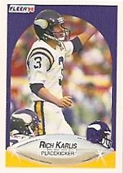 1990 Fleer Football "Main Set" Cards #1 to #200 Rookies and Veterans - Bild 198 von 391