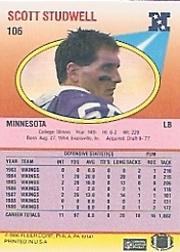 1990 Fleer Football "Main Set" Cards #1 to #200 Rookies and Veterans - Bild 207 von 391