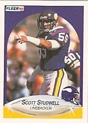 1990 Fleer Football "Main Set" Cards #1 to #200 Rookies and Veterans - Bild 206 von 391