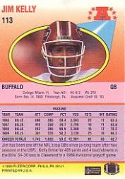 1990 Fleer Football "Main Set" Cards #1 to #200 Rookies and Veterans - Bild 221 von 391