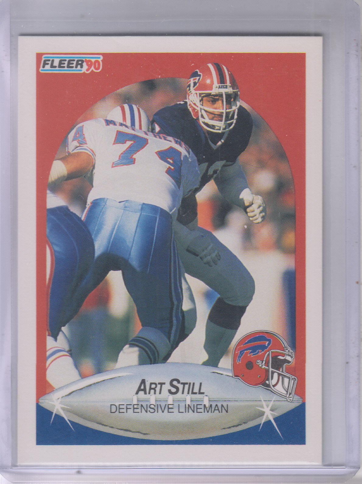 1990 Fleer Football "Main Set" Cards #1 to #200 Rookies and Veterans - Bild 239 von 391