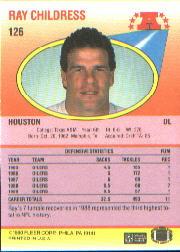 1990 Fleer Football "Main Set" Cards #1 to #200 Rookies and Veterans - Bild 246 von 391